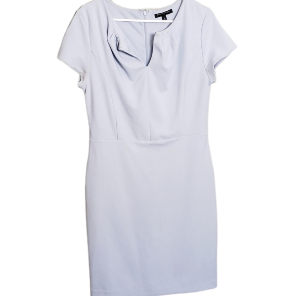 Pastel Blue Banana Republic Pencil Dress